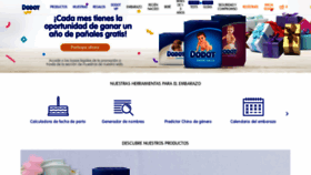 What Dodot.es website looked like in 2020 (4 years ago)