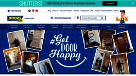 What Doorsplus.com.au website looked like in 2020 (4 years ago)