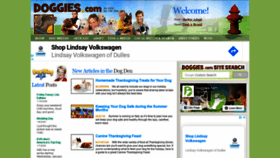 What Doggies.com website looked like in 2020 (4 years ago)