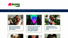 What Decoway.com website looked like in 2020 (4 years ago)