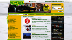 What Dpmz.sk website looked like in 2020 (4 years ago)