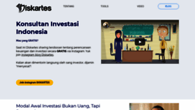 What Diskartes.com website looked like in 2020 (4 years ago)