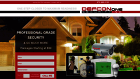 What Defcononesecurity.com website looked like in 2020 (4 years ago)