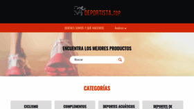 What Deportista.top website looked like in 2020 (4 years ago)