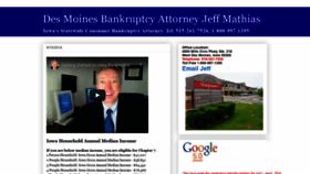 What Desmoinesbankruptcy.com website looked like in 2020 (4 years ago)