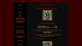 What Delfico.it website looked like in 2020 (4 years ago)