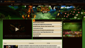 What Dofusretro.jeuxonline.info website looked like in 2020 (4 years ago)