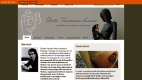 What Dottorvincenzomazza.it website looked like in 2020 (4 years ago)