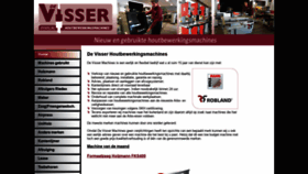 What Devisserhoutbewerkingsmachines.nl website looked like in 2020 (4 years ago)