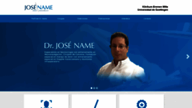 What Doctorname.co website looked like in 2020 (4 years ago)