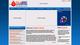 What Digitallifeclinic.com website looked like in 2020 (4 years ago)