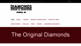 What Diamondshowell.com website looked like in 2020 (4 years ago)