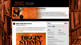 What Digginsydney.com website looked like in 2020 (4 years ago)