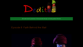 What Deditos.org website looked like in 2020 (4 years ago)