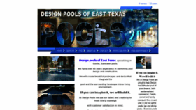 What Designpoolsofeasttexas.biz website looked like in 2020 (4 years ago)