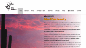 What Dpauljewelry.com website looked like in 2020 (4 years ago)