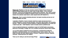 What Dneeleyrvservice.com website looked like in 2020 (4 years ago)
