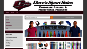 What Davessport.com website looked like in 2020 (4 years ago)