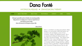 What Danafonte.com website looked like in 2020 (4 years ago)