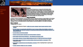 What Desertanimalcompanions.org website looked like in 2020 (4 years ago)