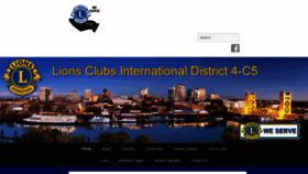 What District4c5.net website looked like in 2020 (4 years ago)