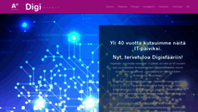 What Digisfaari.io website looked like in 2020 (4 years ago)