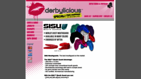 What Derbylicious.com website looked like in 2020 (4 years ago)