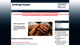 What Denbridge-surgery.org.uk website looked like in 2020 (4 years ago)
