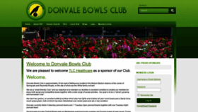 What Donvalebowls.com.au website looked like in 2020 (4 years ago)