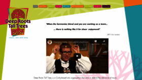 What Deeprootstalltrees.org website looked like in 2020 (6 years ago)