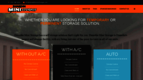 What Dunedinministorage.com website looked like in 2020 (4 years ago)