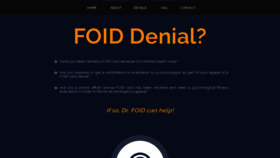 What Drfoid.com website looked like in 2020 (4 years ago)