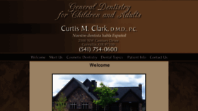 What Drcurtisclark.com website looked like in 2020 (4 years ago)
