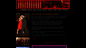 What Dancecafe.ca website looked like in 2020 (4 years ago)