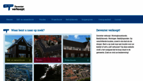 What Deventerverkoopt.nl website looked like in 2020 (4 years ago)