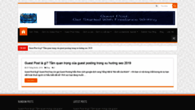 What Dichvuguestpost.com website looked like in 2020 (4 years ago)