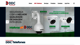 What Ddctelefones.com.br website looked like in 2020 (4 years ago)