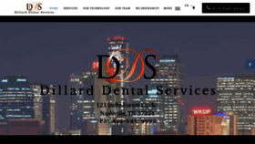 What Dillarddentalservices.com website looked like in 2020 (4 years ago)