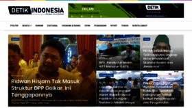 What Detikindonesia.co website looked like in 2020 (4 years ago)
