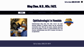 What Drmingchen.com website looked like in 2020 (4 years ago)