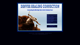 What Denverhealingconnection.com website looked like in 2020 (4 years ago)