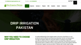 What Dripirrigationpakistan.com website looked like in 2020 (4 years ago)