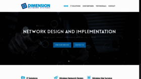 What Dimension-networks.ie website looked like in 2020 (4 years ago)