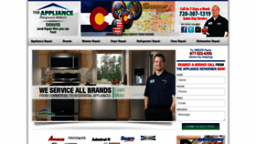 What Denverappliancerepairmen.us website looked like in 2020 (4 years ago)