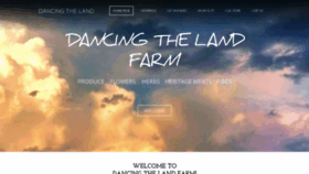 What Dancingtheland.com website looked like in 2020 (4 years ago)