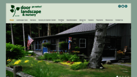 What Doorlandscape.com website looked like in 2020 (4 years ago)