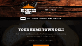 What Diggersdeli.com website looked like in 2020 (4 years ago)
