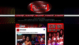 What Destinypattaya.com website looked like in 2020 (4 years ago)