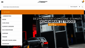 What Dezmembraricamioanestamate.ro website looked like in 2020 (4 years ago)