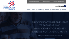 What Durhamnephrology.com website looked like in 2020 (4 years ago)